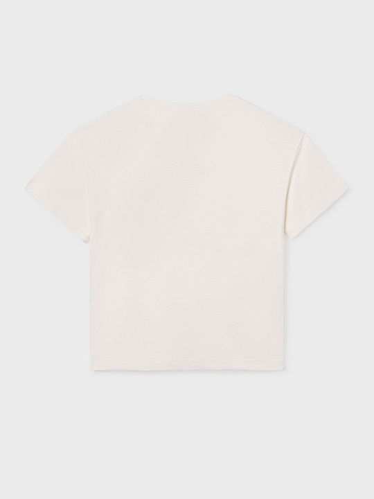 Mayoral Kinderhemd Kurzarm Beige