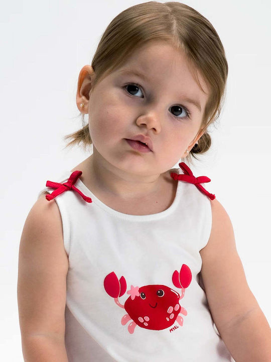 Kids' Set with Shorts Summer 2pcs Red