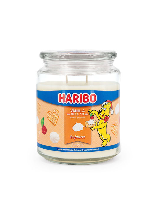 Haribo Αρωματικό Κερί σε Βάζο με Άρωμα Βανίλια