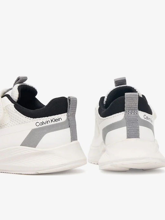 Παιδικά Sneakers με Σκρατς Λευκά