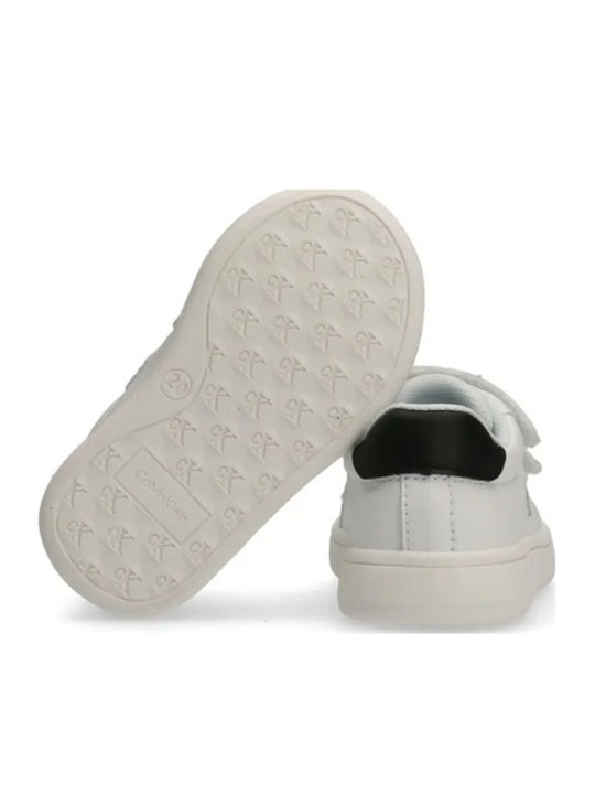 Παιδικά Sneakers με Σκρατς Λευκά