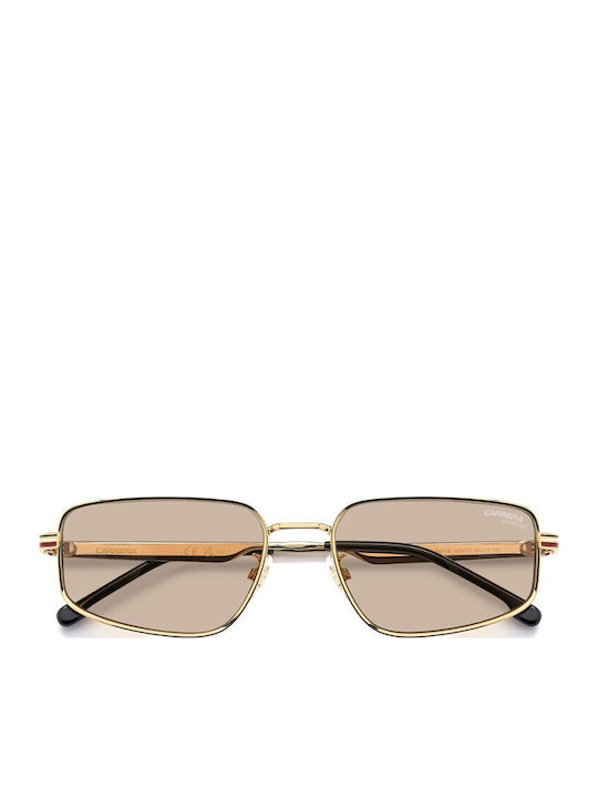 Carrera Unisex Sunglasses With Rose Gold Metallic Frame And Grey Lens 3087 NOA