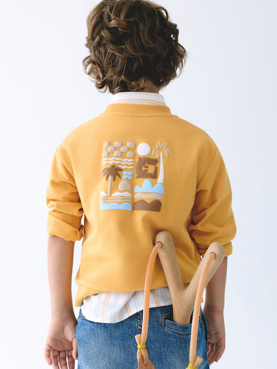 Kinder-Sweatshirt Peach