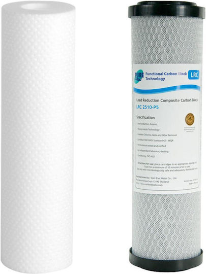 Pentair 2g Slimline Water Filtration System Double Under Sink with Faucet & Replacement Filter 57-0084/PPLRC