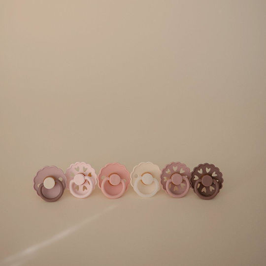 Frigg Pacifiers Rubber Night for 6-18 months 6pcs