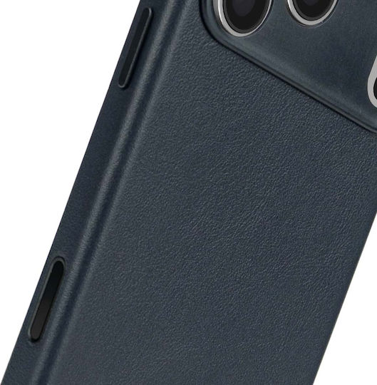 Decoded Case Iphone 17 Pro Max Magsafe In Shockproof Leather Blue