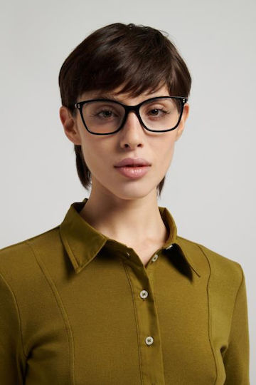 Polaroid Rame Ochelari Pentru Femei Din Acetat Negru PLDD608 807