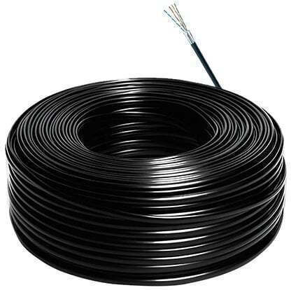 Καλωδιο Utp Χαλκινο 0.5mm Cat 5e 305m Μαυρο Hikvisision
