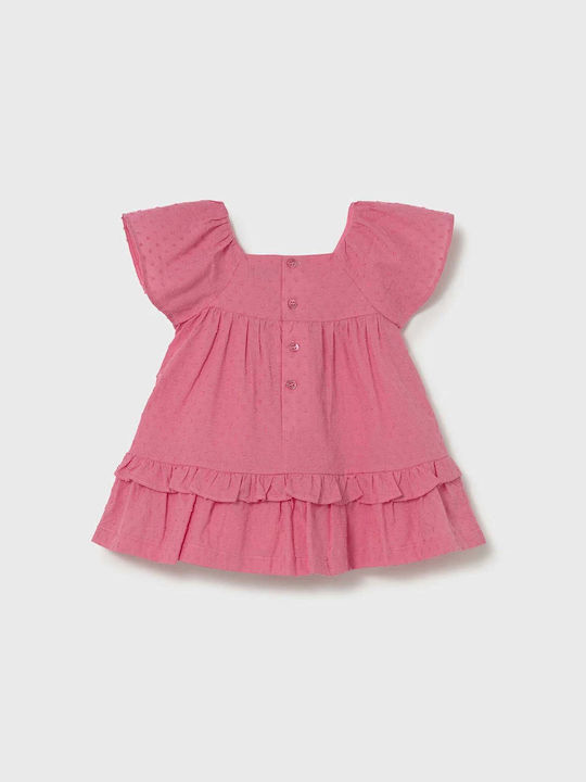 Mädchenkleid Ärmellos Rosa