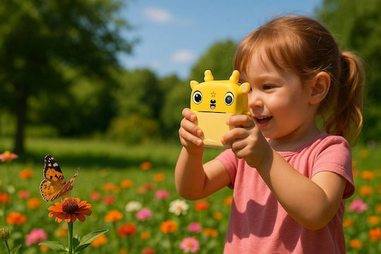 Media-Tech Snapi Children's Camera 8MP with Thermal Printing Yellow