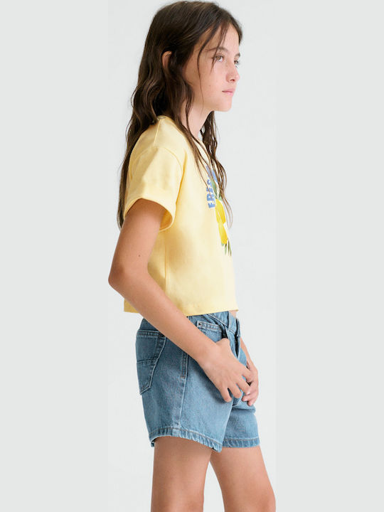 Șort/Salopetă Copii Denim Albastru