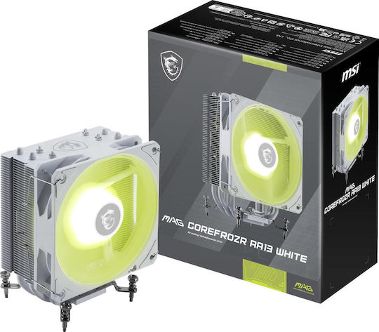 MSI MAG CoreFrozr AA13 Ψύκτρα Επεξεργαστή για Socket 1700/1851/AM4/AM5 Λευκή