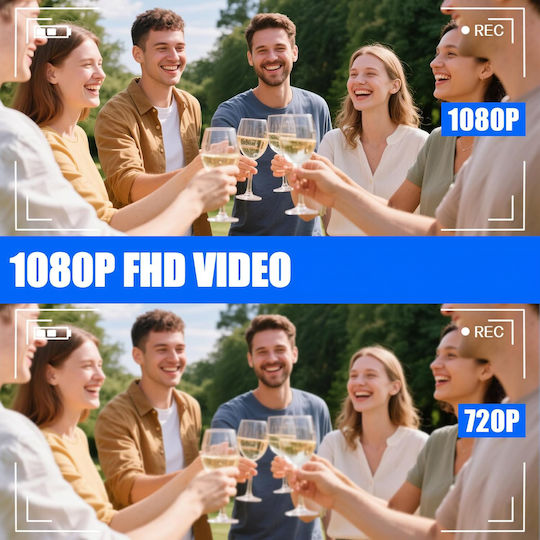 Cameră Ascunsă Full Hd WiFi Stilou 1080p cu Slot pentru Card de Memorie