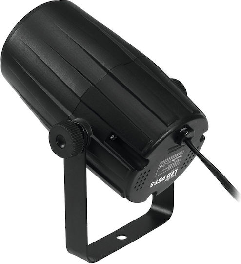 Eurolite Φωτορυθμικό Spot LED PST-5 QCL Black RGBW