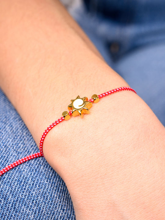 Philio Men's Bracelet Martaki Gold Plated
