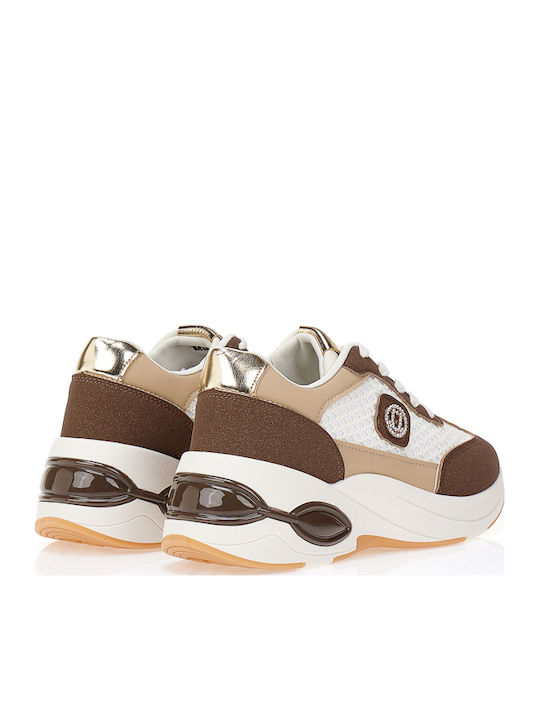Damen Sneakers Braun
