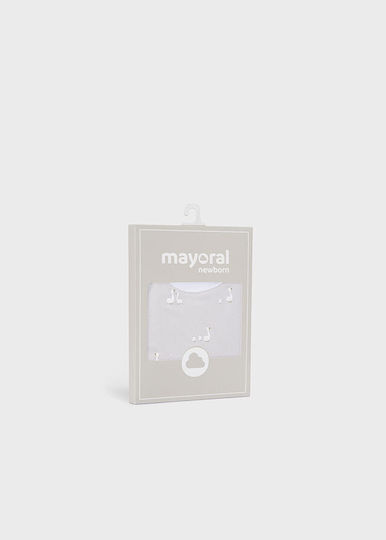 Mayoral Bavetă material textil Silver 2buc