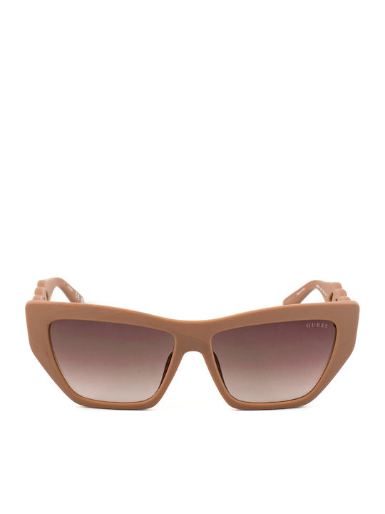 Guess Unisex Ochelari de soare cu Bej Cadru și Bej Lentilă GU00111 58F