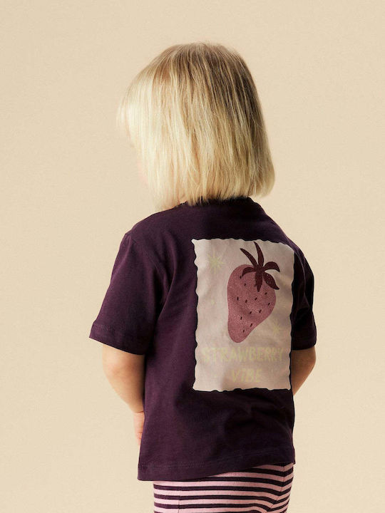 Kids' T-shirt Purple