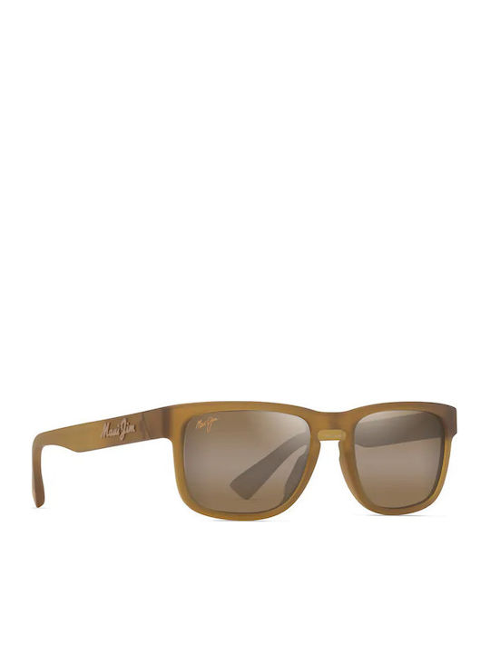 Maui Jim Matte Sunglasses Transparent with Frame & Transparent Lens