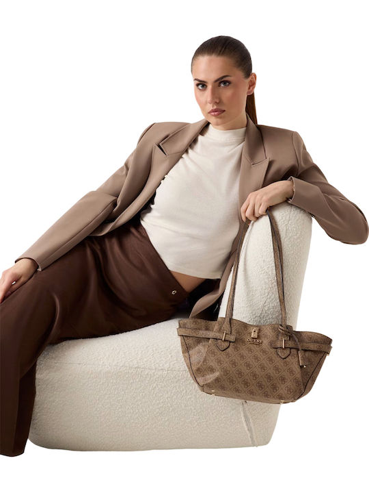 Damentasche Satchel Braun