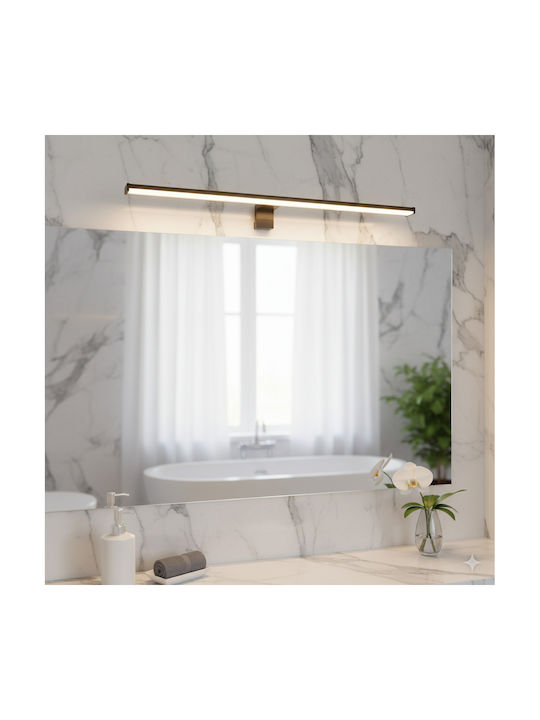 Adeleq Lumină de Baie cu LED Integrat și Lumină Alb Natural 40x5.1cm