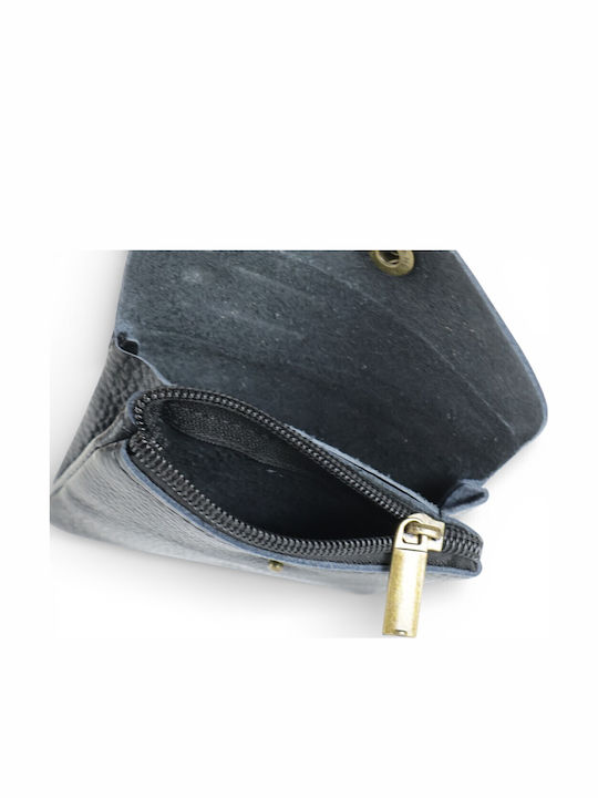 Leather Women's Wallet Classic Black