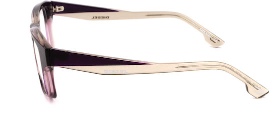 Diesel Rame Ochelari Pentru Femei Acetat Violet DL5065-083