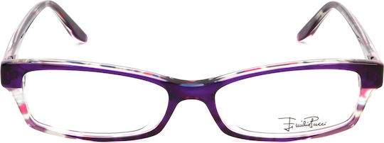 Emilio Pucci Damen Acetat Brillengestell Lila EP2649 500
