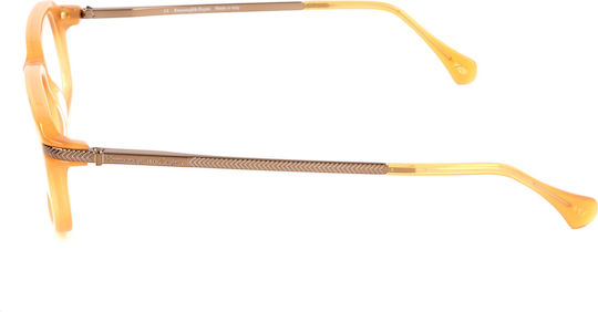 Zegna Eyeglass Frame Yellow VZ3519 06DS