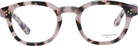 View + Clip-On Liebeskind Women's 110120077946 Prescription Eyeglass Frames Lens Bridge Temple 46 22 135 mm