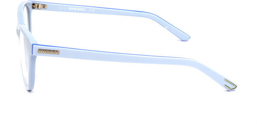 Diesel Women's Acetate Skeleton Structure Cat Eye Blue DL5025-020