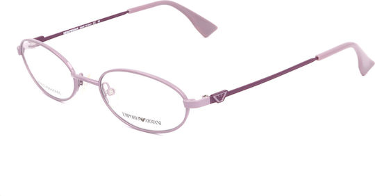 Emporio Armani Femei Metalic Rame Ochelari Violet