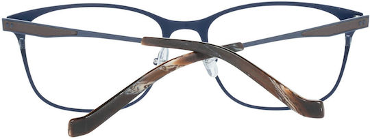 Hackett Blue Man Ανδρικός Μεταλλικός Σκελετός Γυαλιών Navy Μπλε HEB178-684
