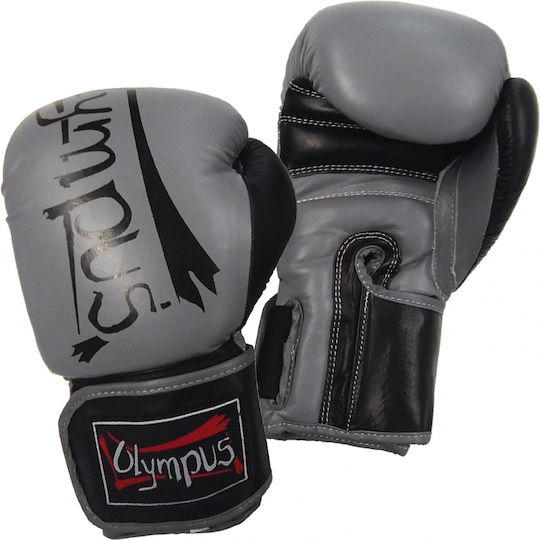 Olympus Sport Elite 4003241 400323 Boxhandschuhe Leder für Kampf Rot