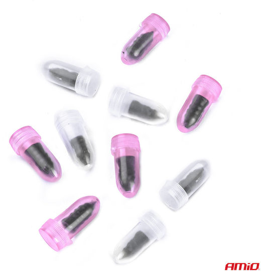 Set 10 Vulcanizing Plugs Quick Tire Repair Puncture Repair Kit