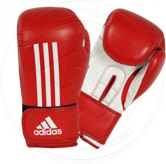 adidas Energy 100 Mănuși de Box din Piele Sintetică pentru Competiție Roșii