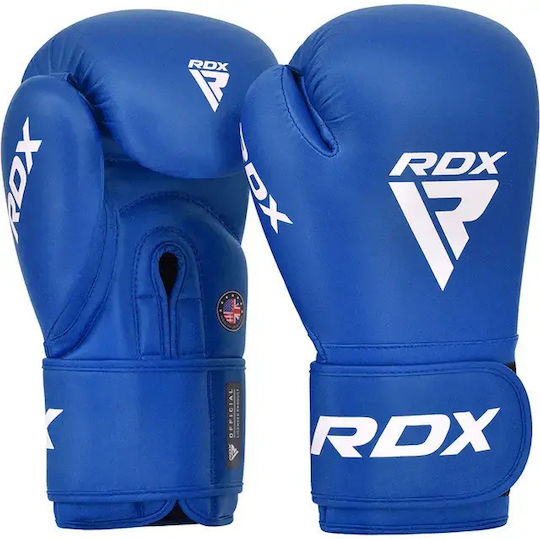 RDX Boxhandschuhe für Kampf Blau