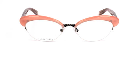 Bottega Veneta Weiblich Brillenrahmen Katzenauge Rosa