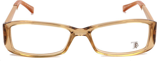 Tod's Weiblich Kunststoff Brillenrahmen Gelb TO5011 041