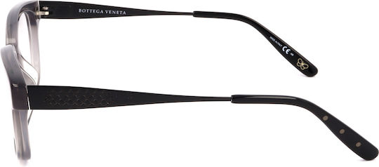 Bottega Veneta Γυναικείος Σκελετός Γυαλιών Γκρι