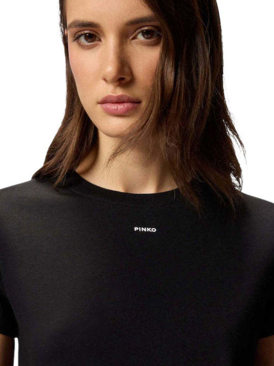 Women's Blouse Cotton Short Sleeve Black