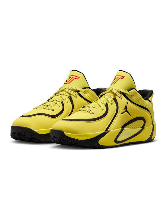 Jayson Tatum Kids Sports Shoes Basketball Yellow