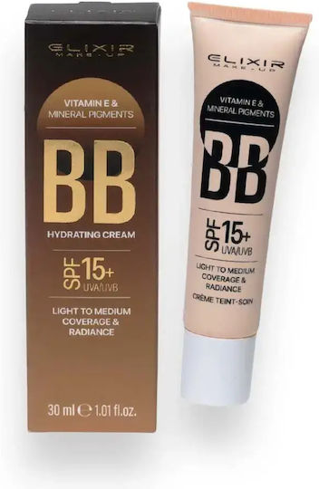 Elixir Vitamin & Mineral Pigments BB 01 Natural Light Ενυδατική Κρέμα Προσώπου Ημέρας με SPF15 30ml