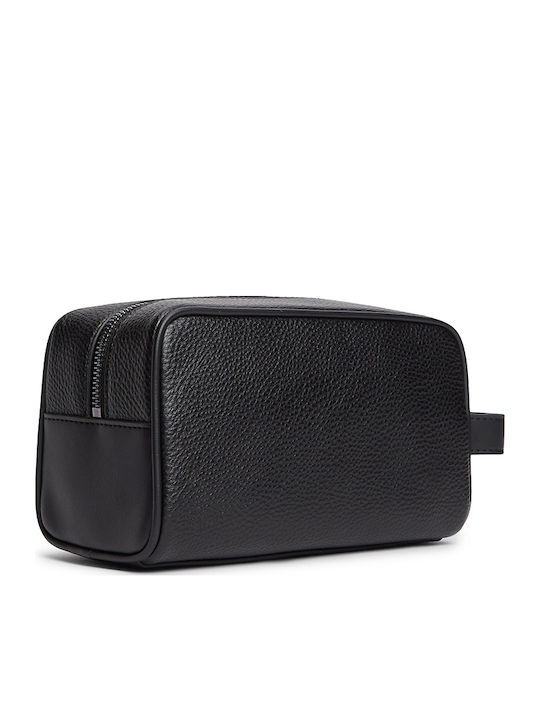Tommy Hilfiger Logo Central Neseser Pentru Bărbați Negru Am0am14172-bds