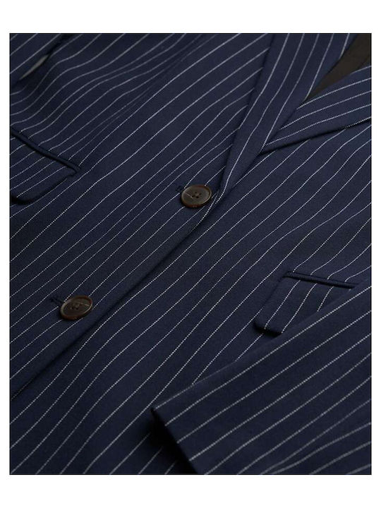 Superdry Blazer pentru femei Sacou Albastru