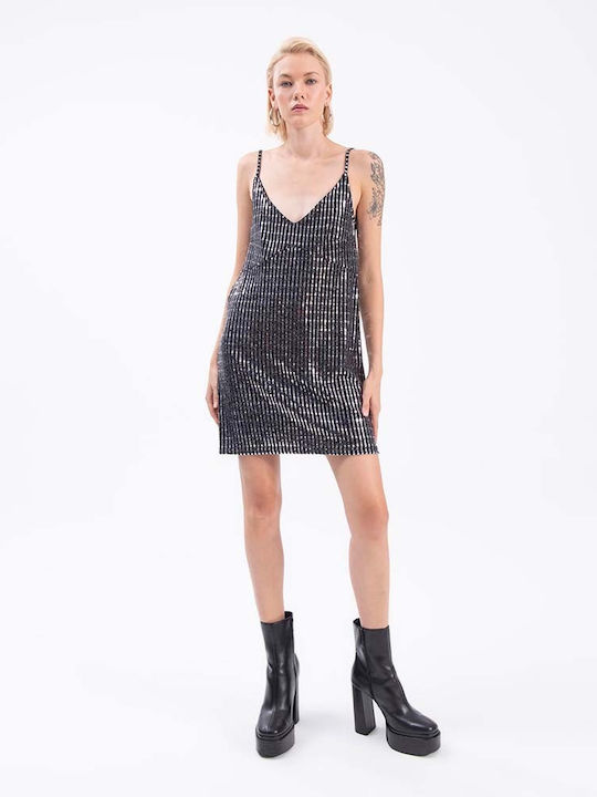 Rochii Mini De Seara Jupon Negru