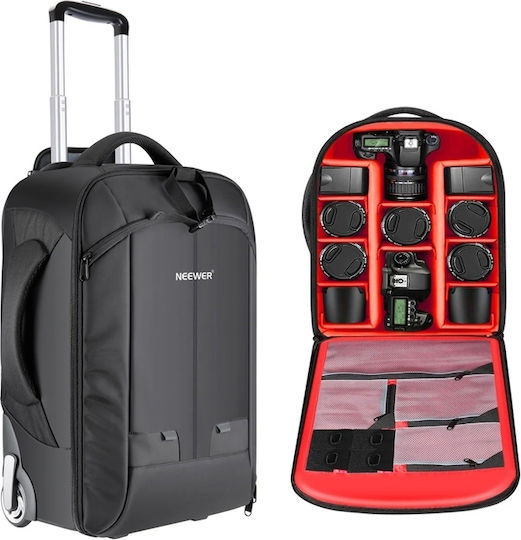 Neewer Kamerataschen & -hüllen Rucksack Klein Rote Fotokamera Tasche