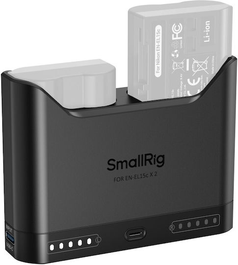 SmallRig Double Battery Charger Compatible with Nikon