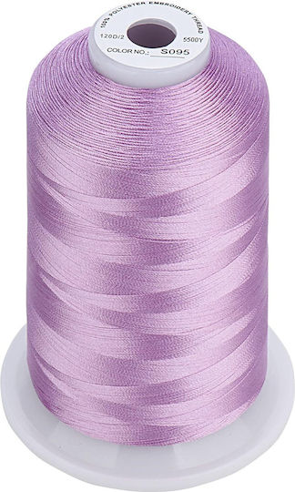 Stickgarn Set 3 Spulen 5000 Meter Farbnuancen Lila